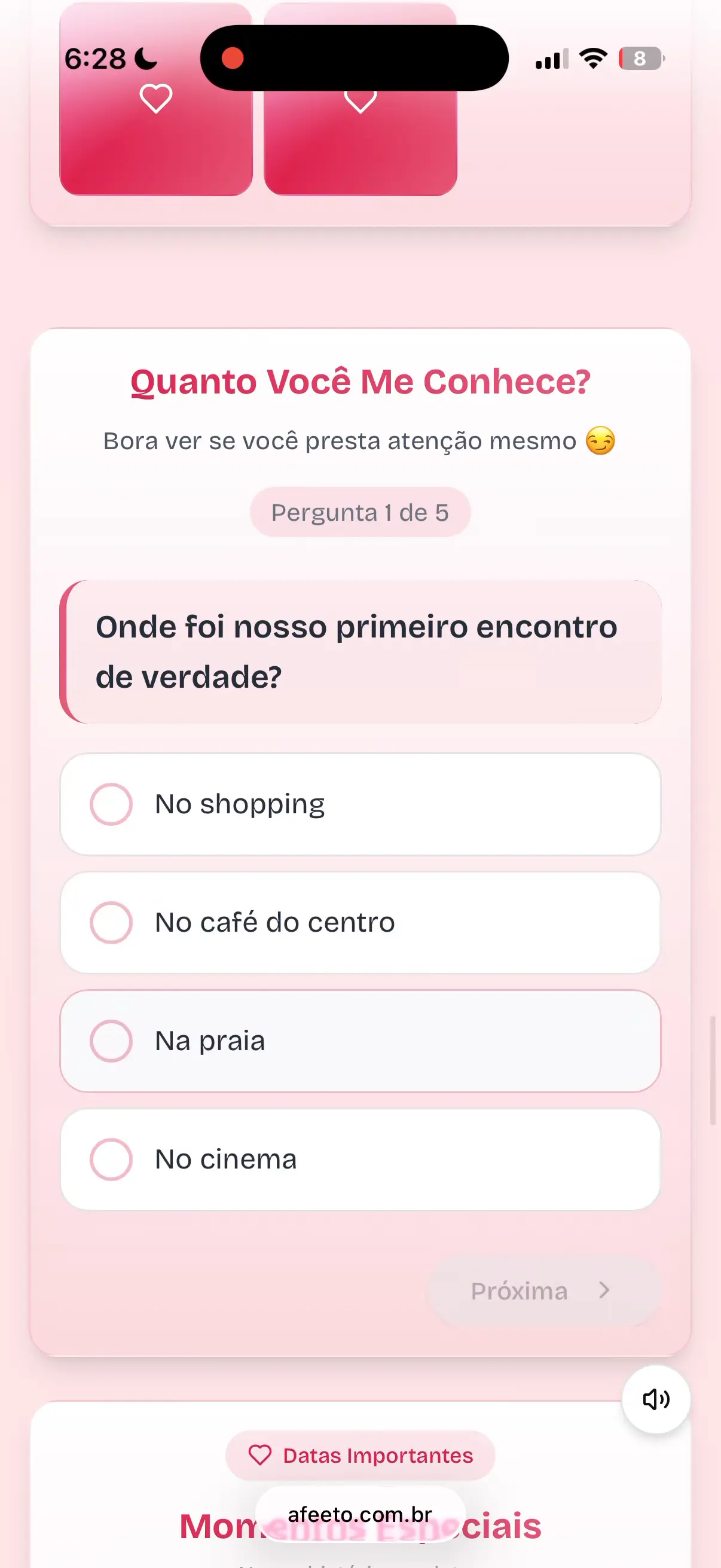 Exemplo de presente digital 17